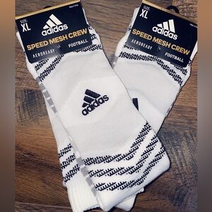 (2) New Pairs Men’s XL Football Crew Socks
